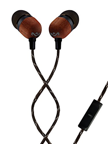 House of Marley Smile Jamaica EM-JE041-SB in-Ear Headphones with Mic