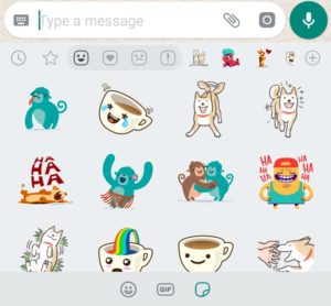 whatsapp stickers 1