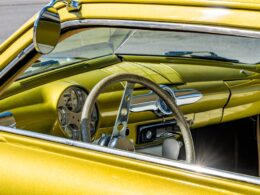 yellow and black car steering wheel