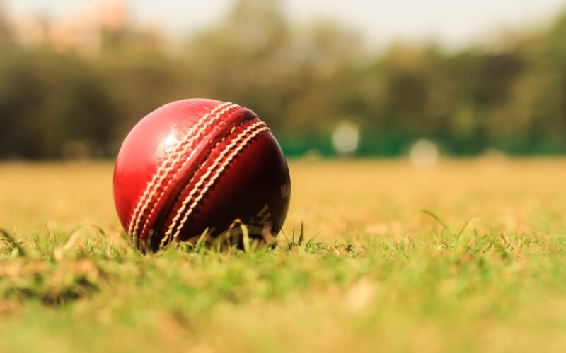red and white ball on green grass during daytime