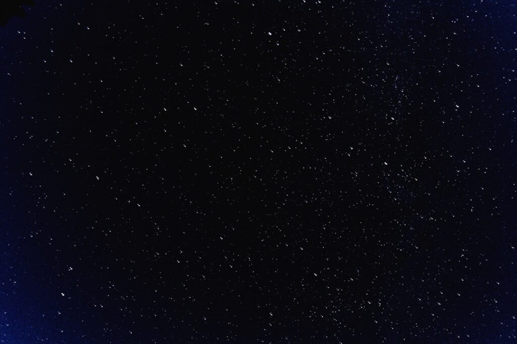 cluster of stars in the sky