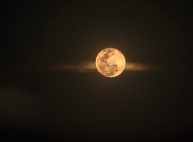 full moon in the sky