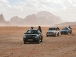 black car on brown sand during daytime