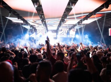a large crowd of people at a concert
