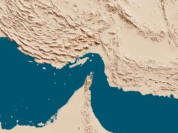 Strait of hormuz between iran and oman