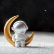 white and brown robot toy